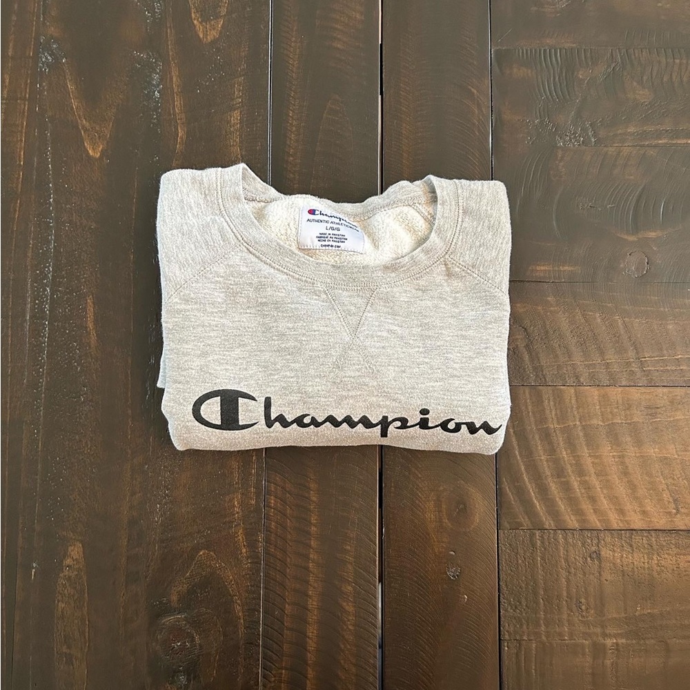 grey champion crewneck
